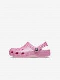 Sandlias Crocs Classic Toddler Rosa Brilhante