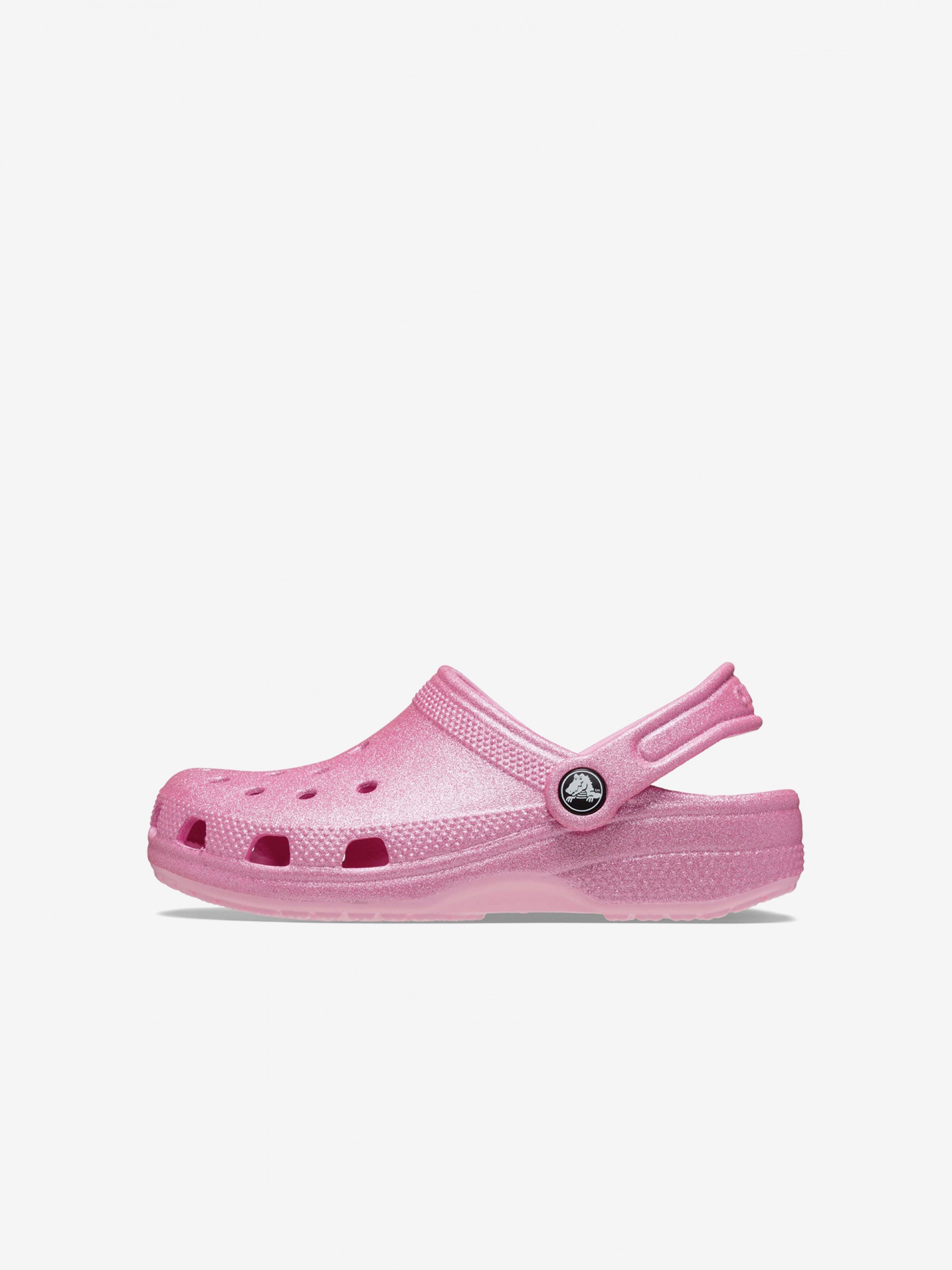 Sandálias Crocs Classic Toddler Rosa Brilhante