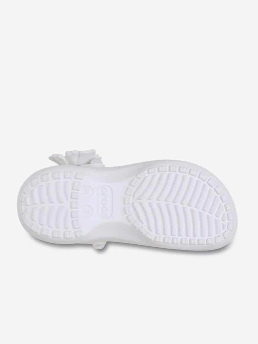 Sandlias Crocs Classic Platform Bouquet Brancas