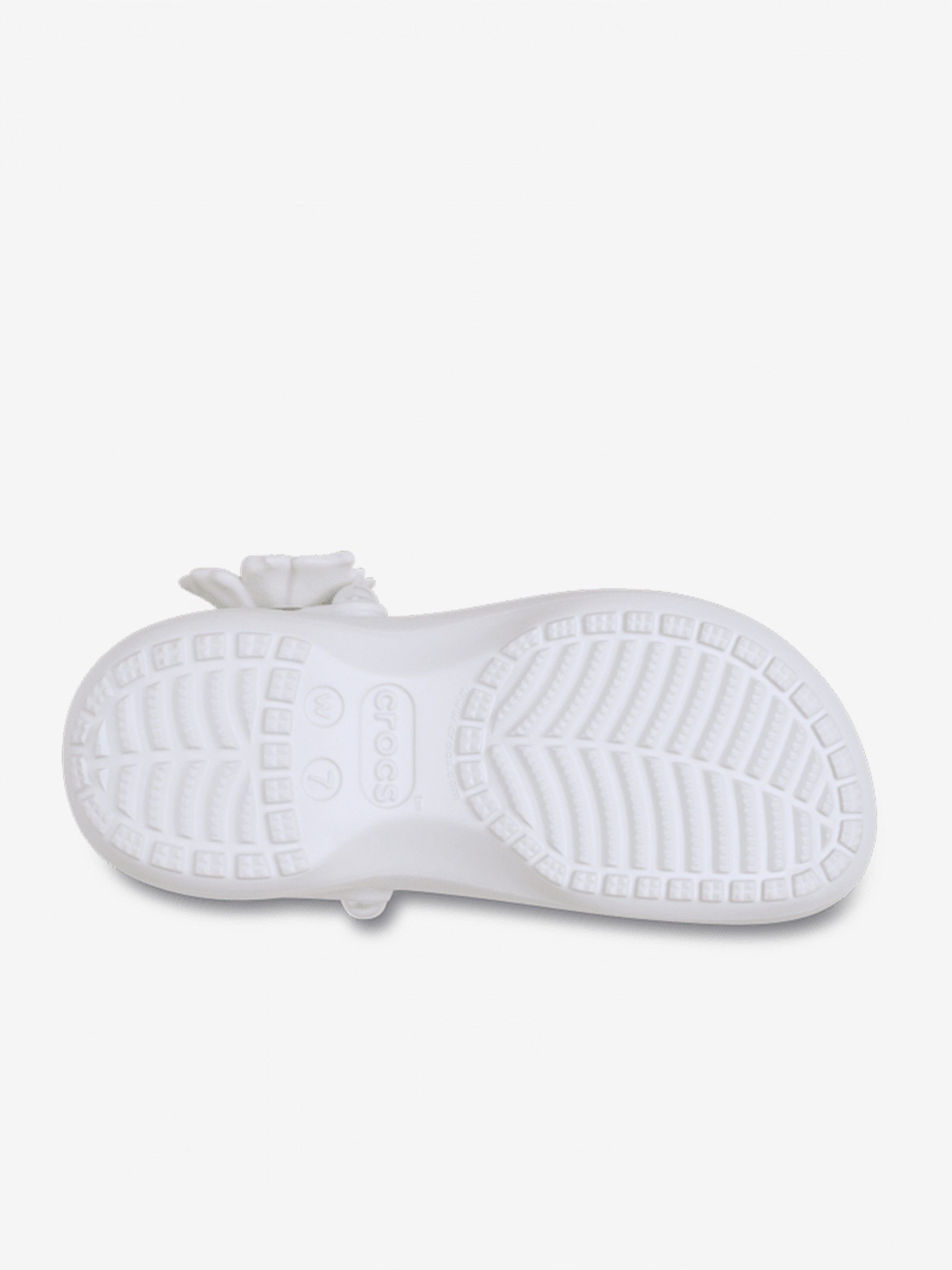 Crocs Classic Platform Bouquet White Sandals