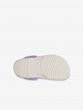 Sandlias Crocs Classic Toddler Brancas Com Borboletas