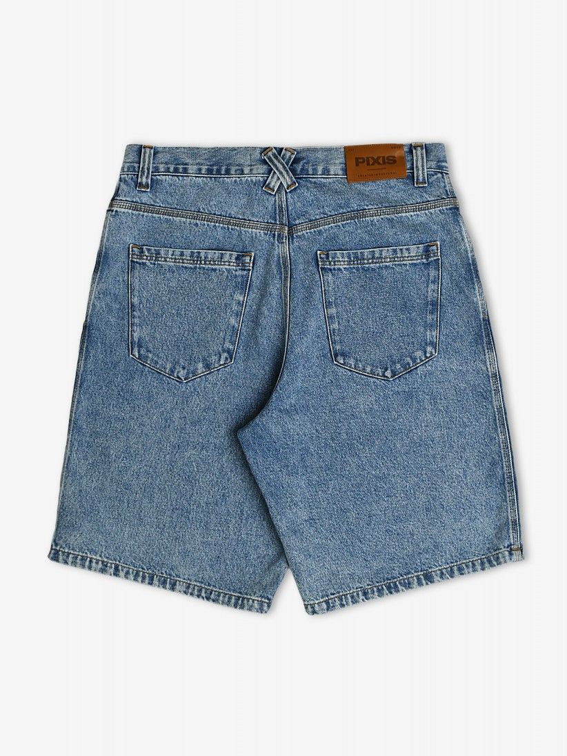 Pantalones Vaqueros Cortos Pixis Cannes Azules