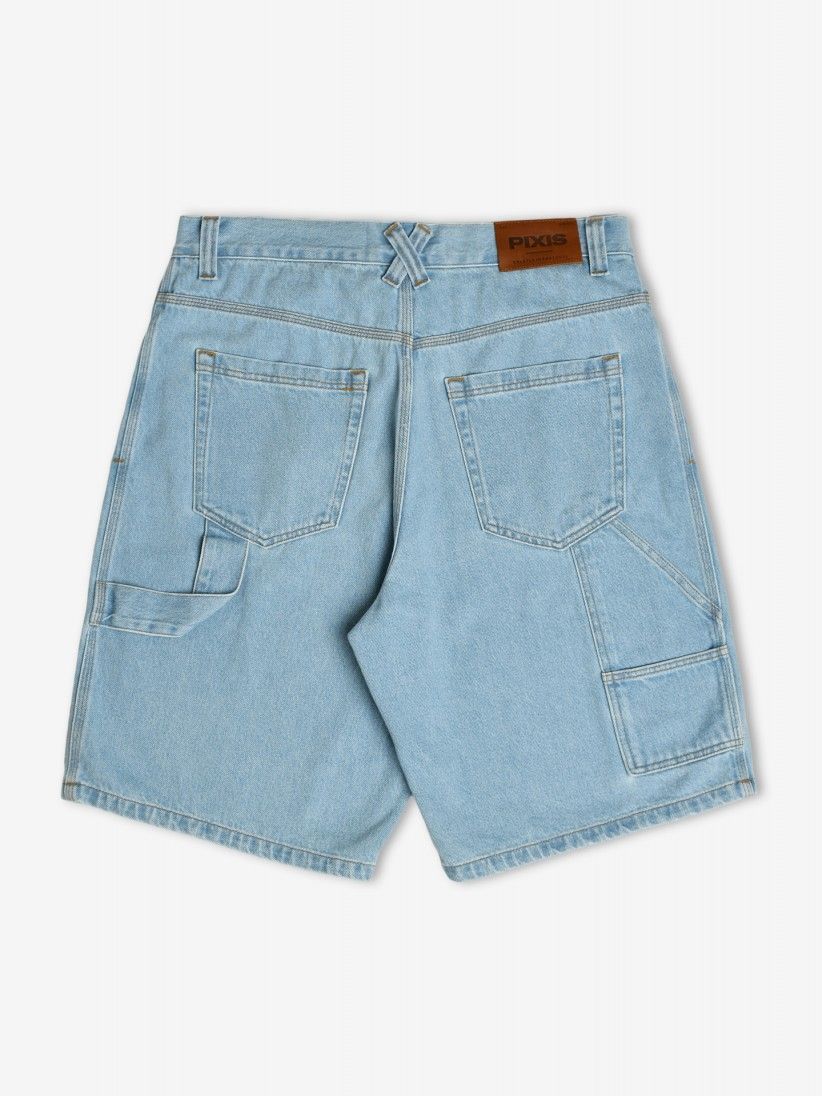 Pixis Luxembourg Blue Denim Shorts