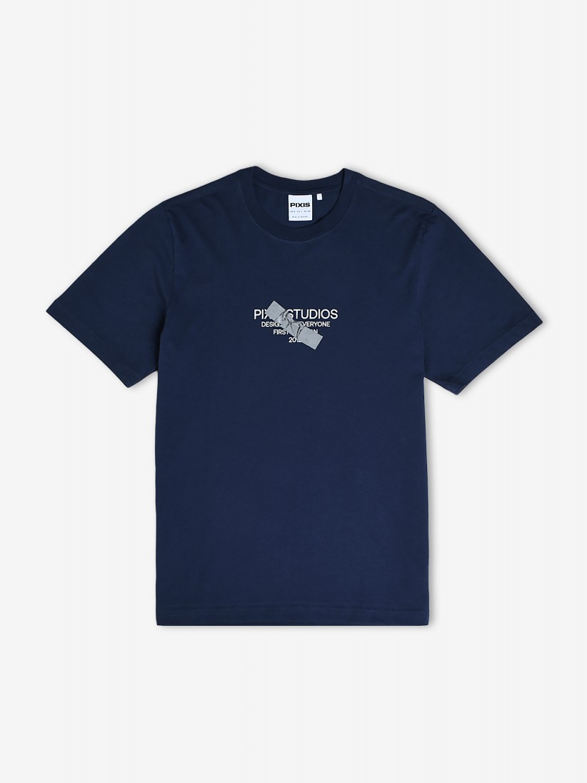 Camiseta Pixis The Design Azul