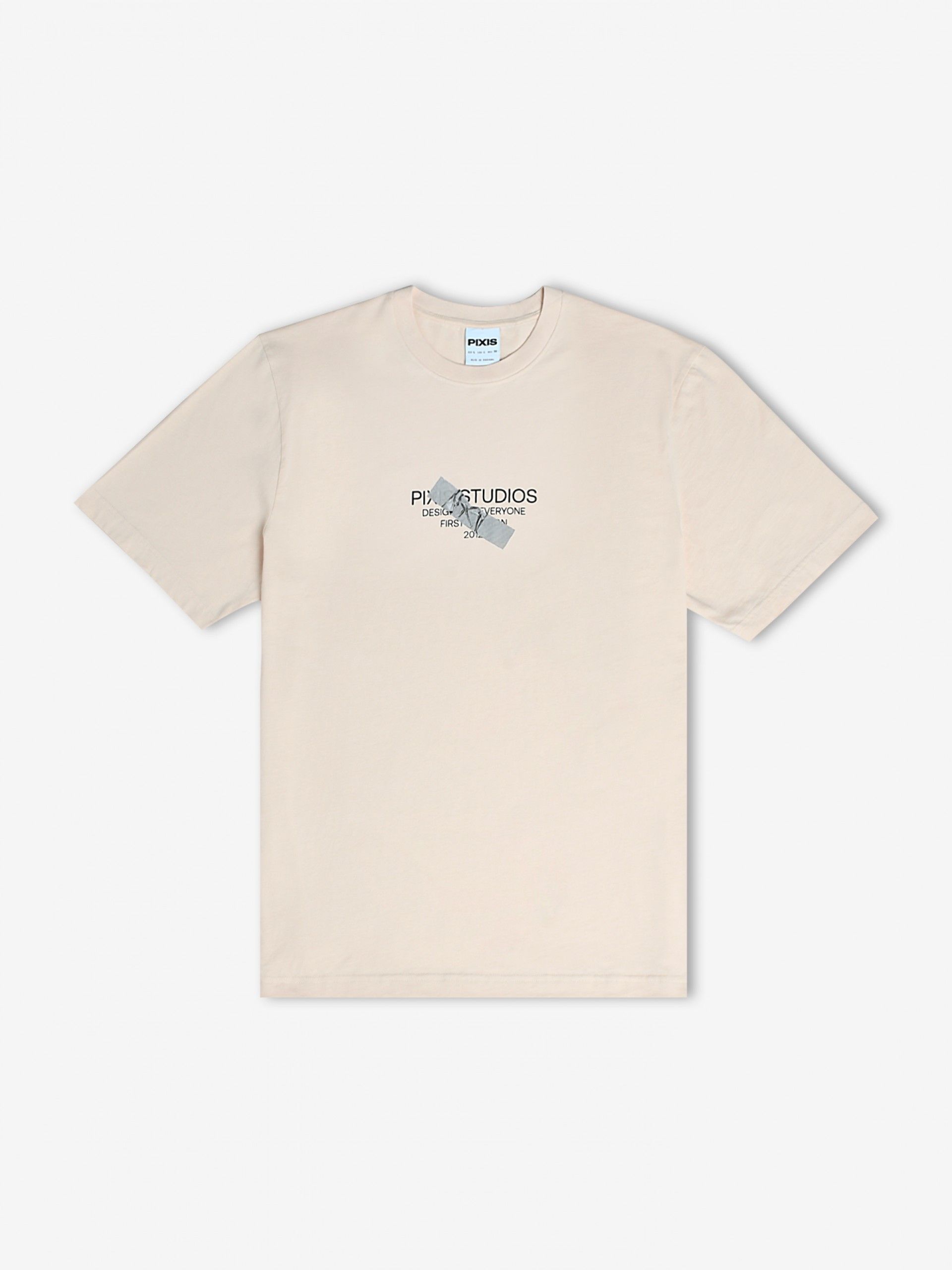 Camiseta Pixis The Design Beige