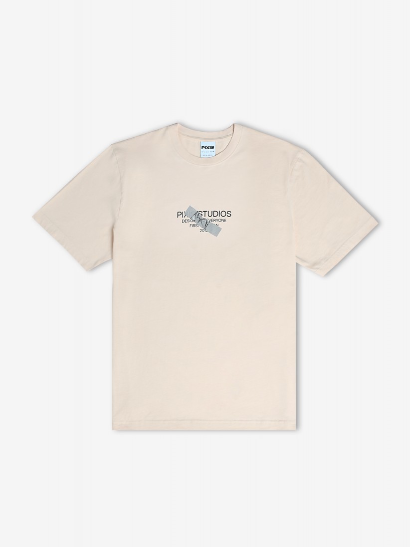 Pixis The Design Beige T-shirt
