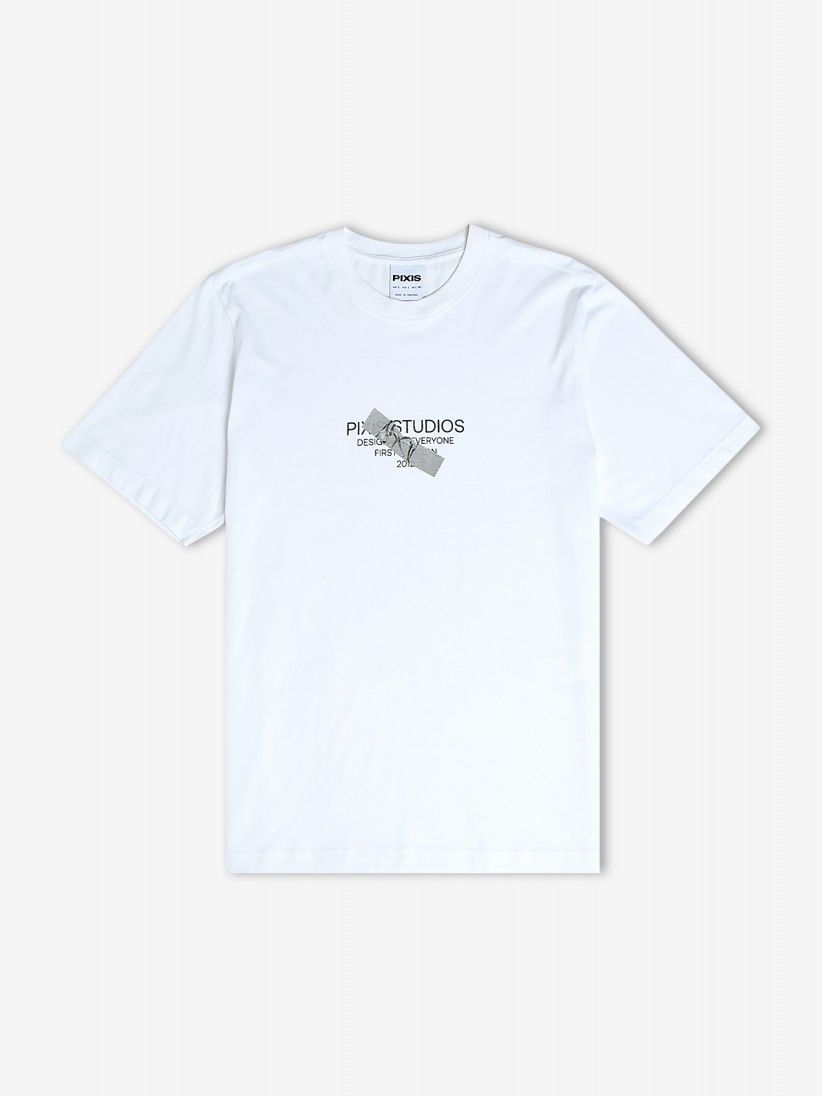 T-shirt Pixis The Design Branca