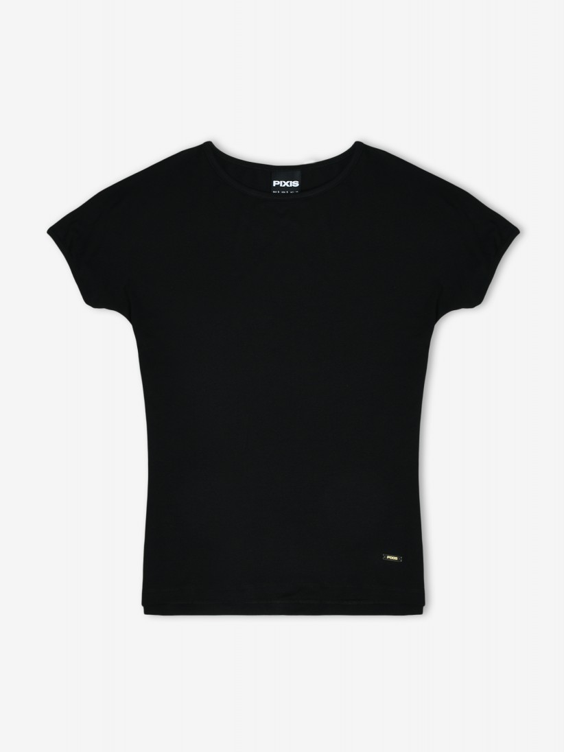 Pixis Aqua Black T-shirt