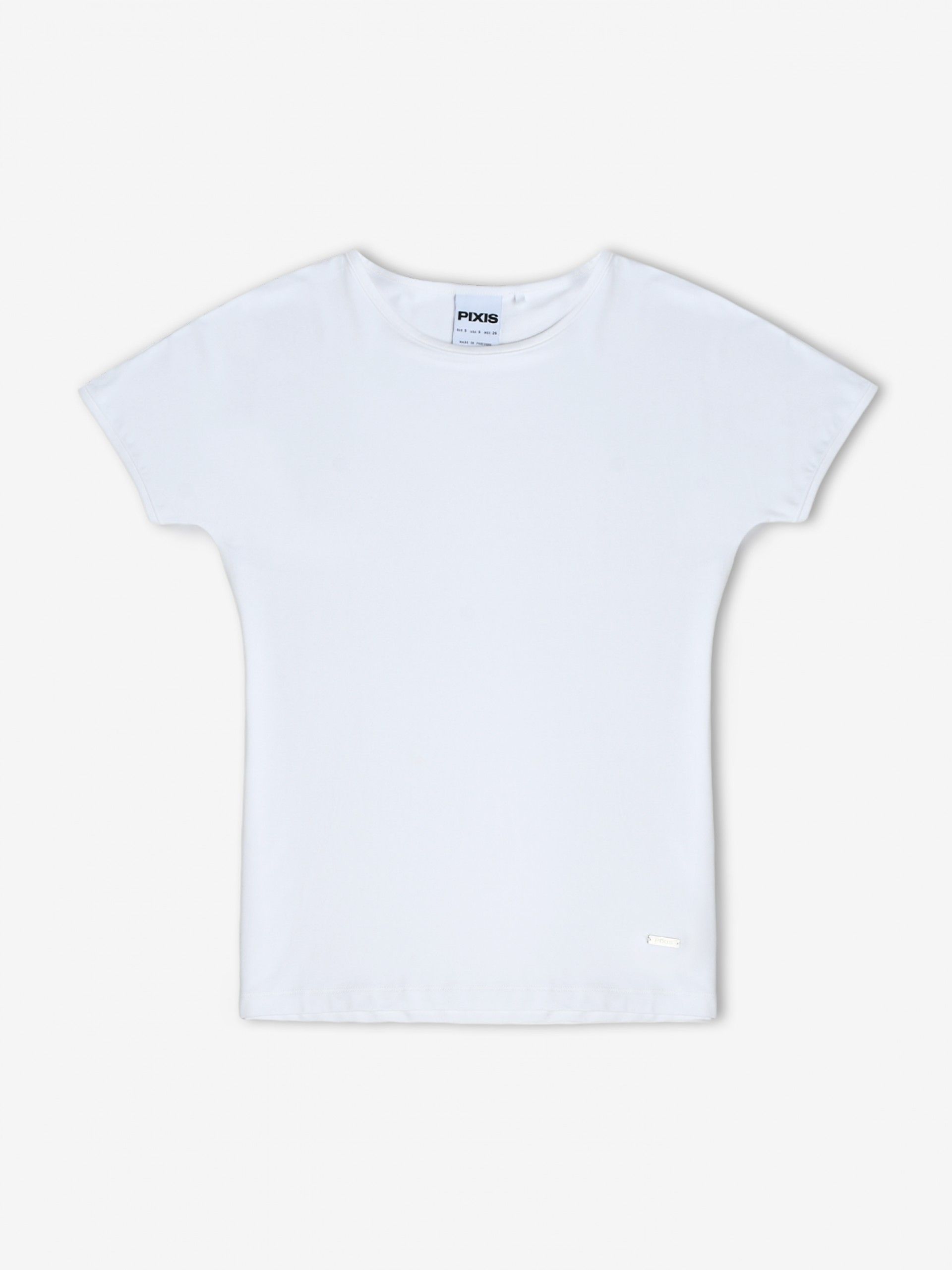 Camiseta Pixis Aqua Blanca