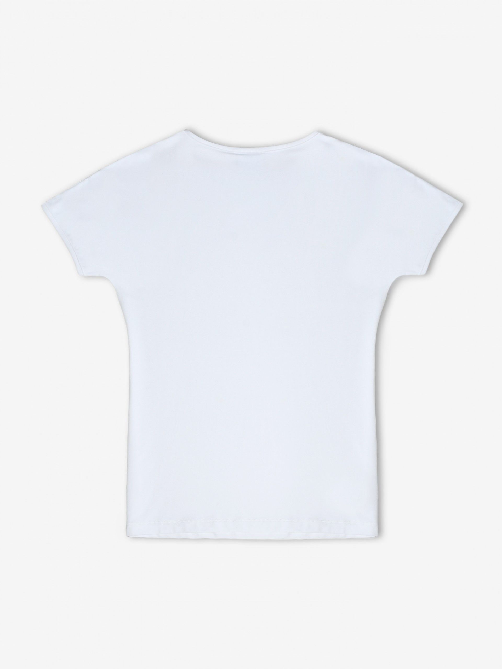 Pixis Aqua White T-shirt
