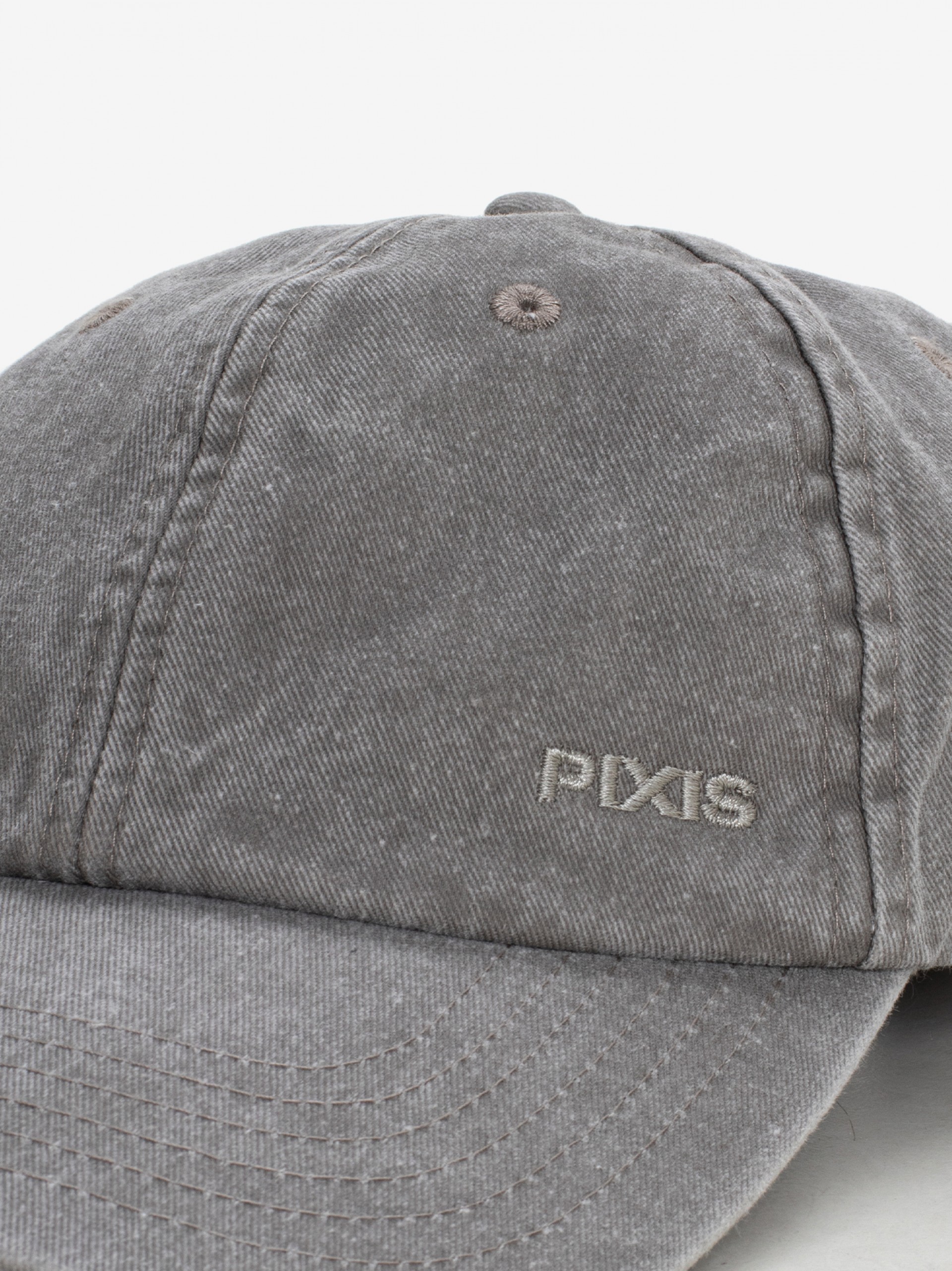 Gorra Pixis Stone Washed Gris