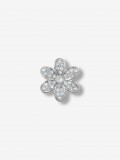 Pin Crocs Jibbitz Margarida Prateada
