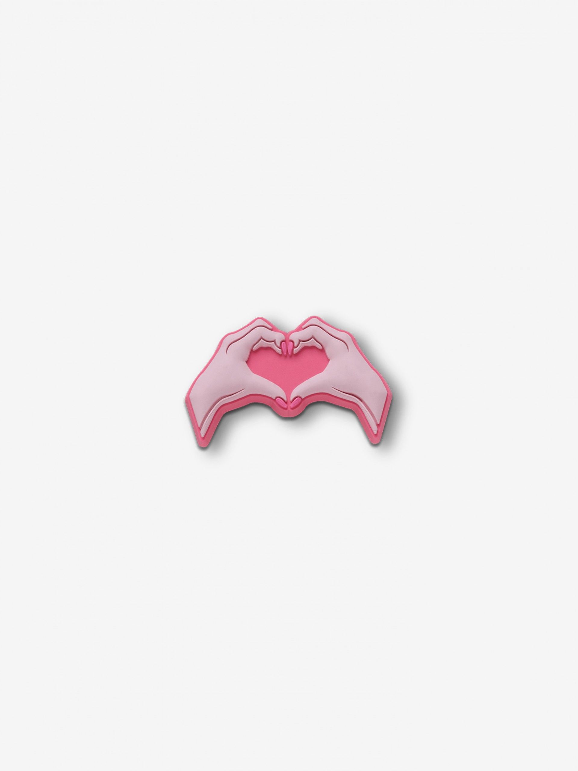 Crocs Pink Heart Jibbitz