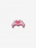 Pin Crocs Jibbitz Corao Rosa