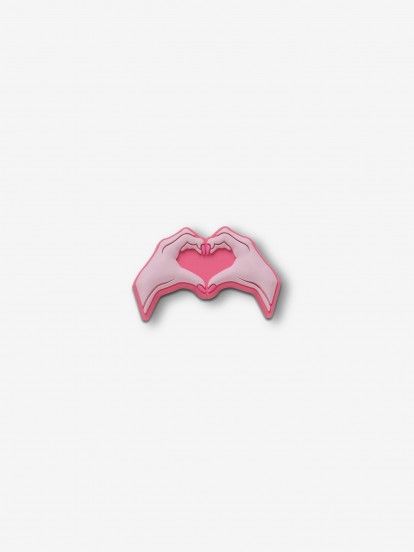 Crocs Pink Heart Jibbitz