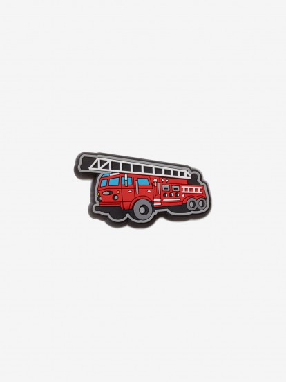 Pin Crocs Jibbitz Camio dos Bombeiros Luminoso