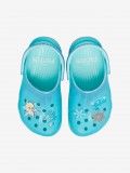 Sandlias Crocs Classic Elsa Frozen Kids Azuis
