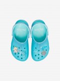 Sandlias Crocs Classic Elsa Frozen Toddler Azuis
