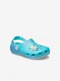 Sandlias Crocs Classic Elsa Frozen Toddler Azuis