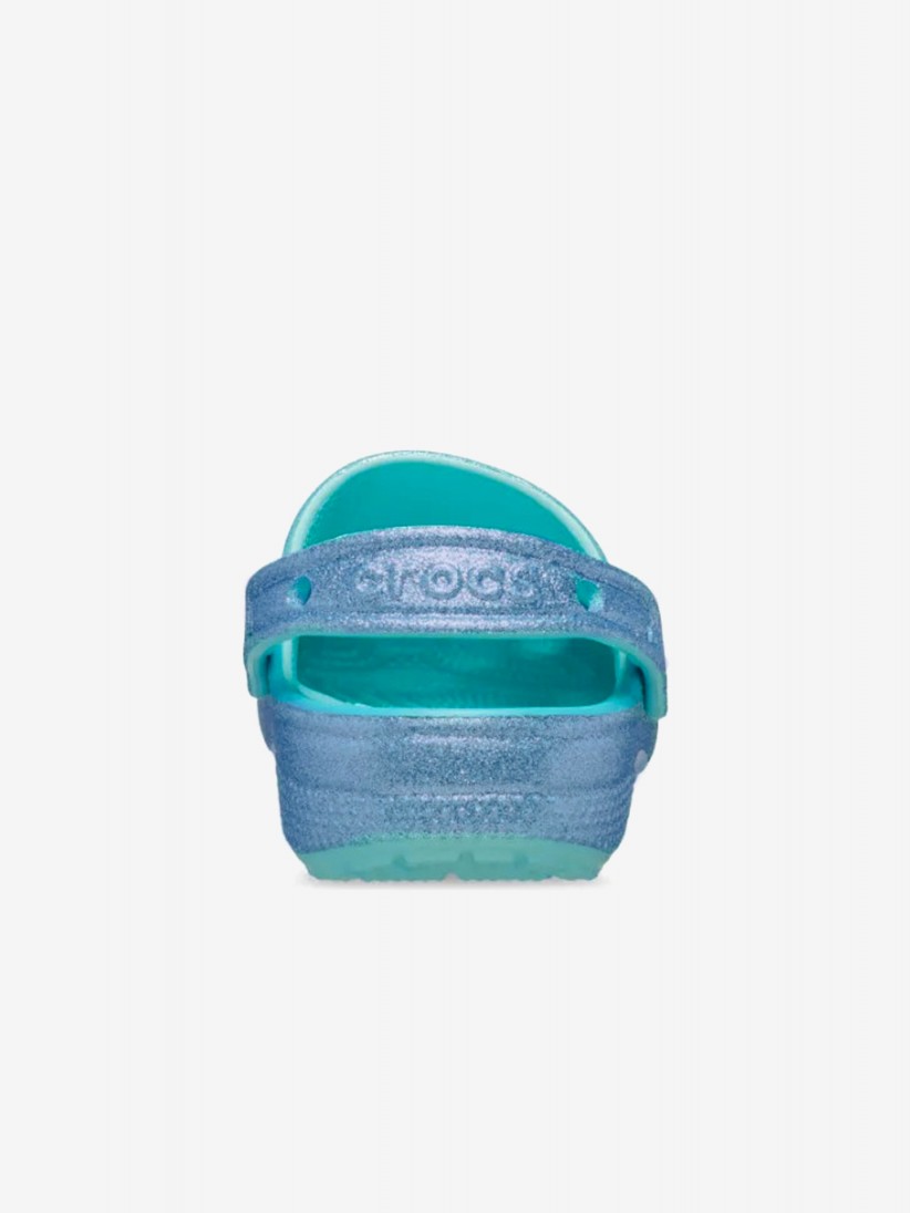 Sandlias Crocs Classic Elsa Frozen Kids Azuis