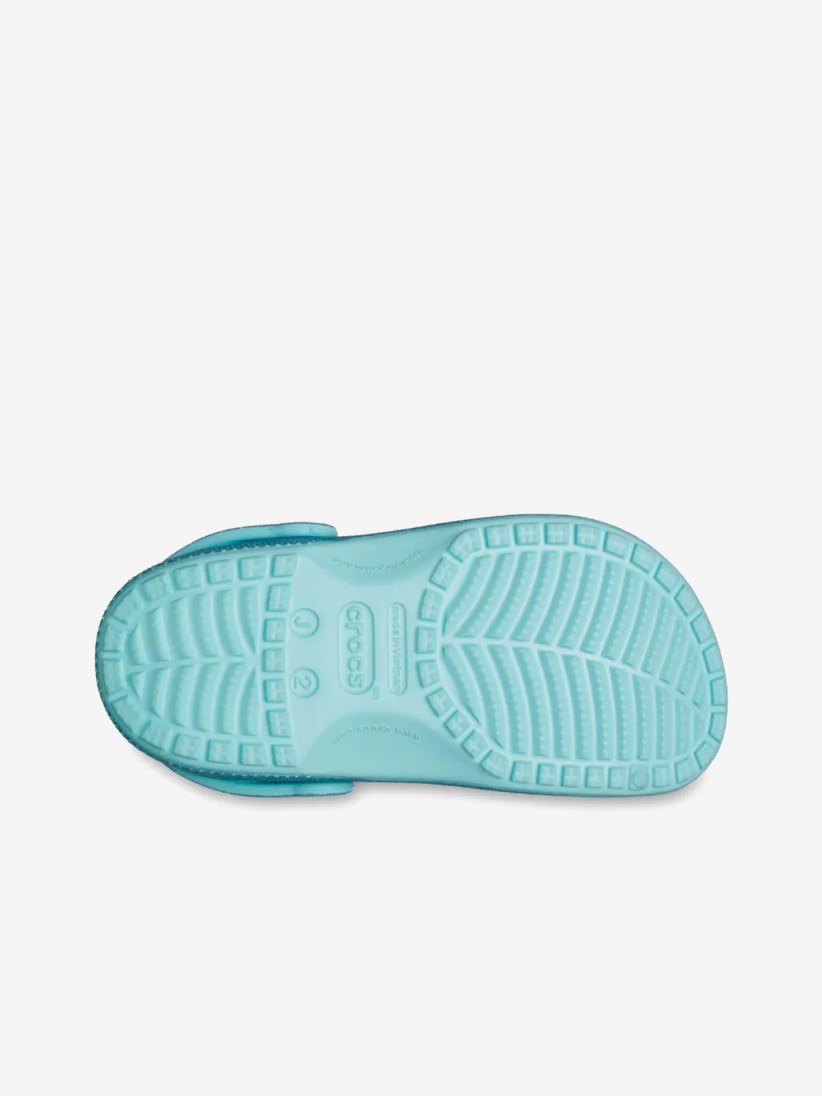 Sandlias Crocs Classic Elsa Frozen Kids Azuis