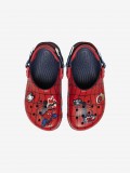 Sandlias Crocs Homem-Aranha All Terrain Toddler Vermelhas e Azuis