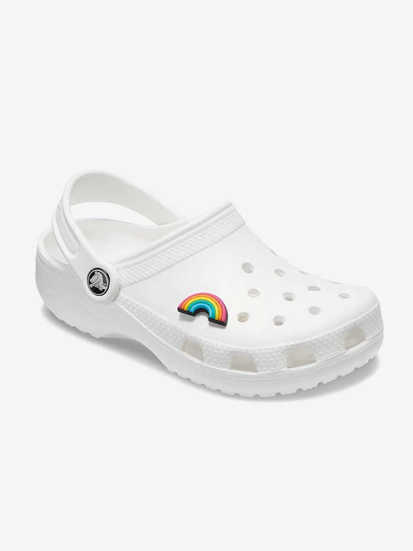 Pin Crocs Jibbitz Arco-ris