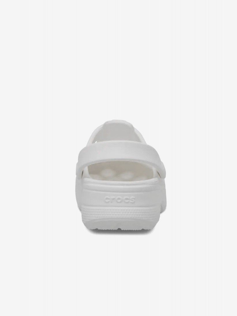 Sandlias Crocs Classic Mary Jane Kids Brancas