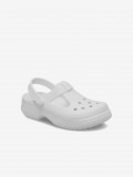 Sandlias Crocs Classic Mary Jane Kids Brancas