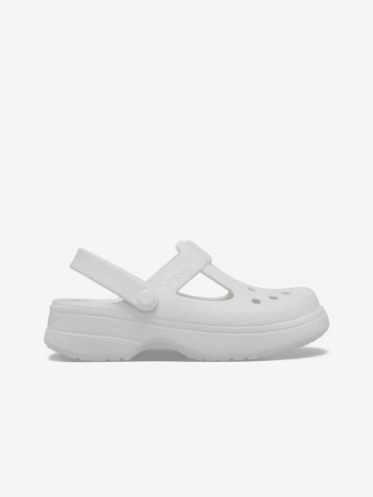 Crocs Classic Mary Jane Kids White Sandals