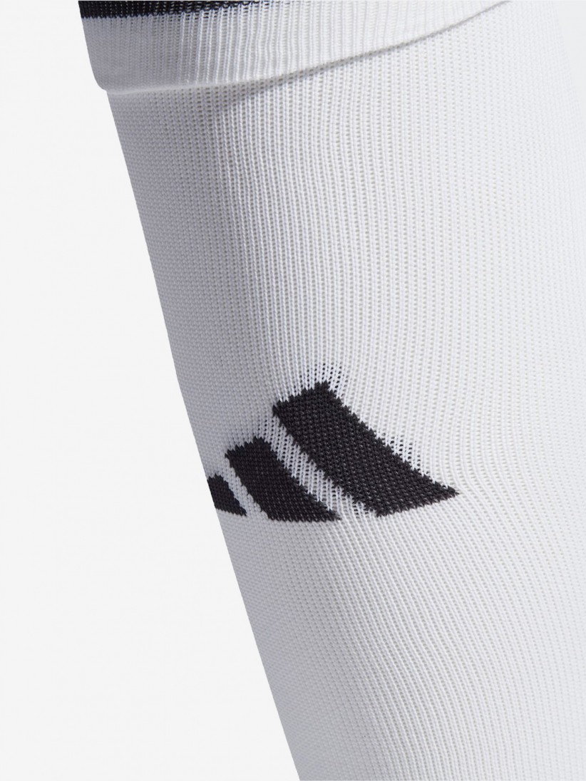 Meias de Futebol Adidas Team Sleeve 23 Brancas