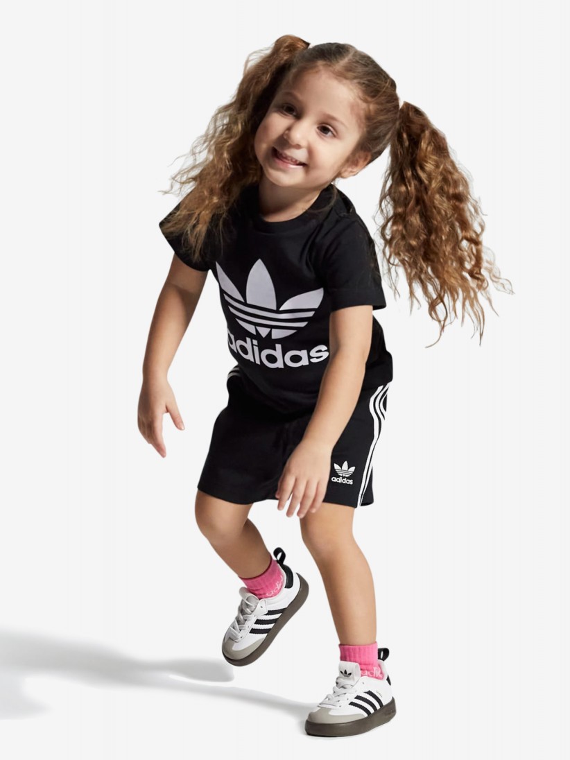 Sapatilhas Adidas Adifom Samba 360 C I Brancas e Pretas