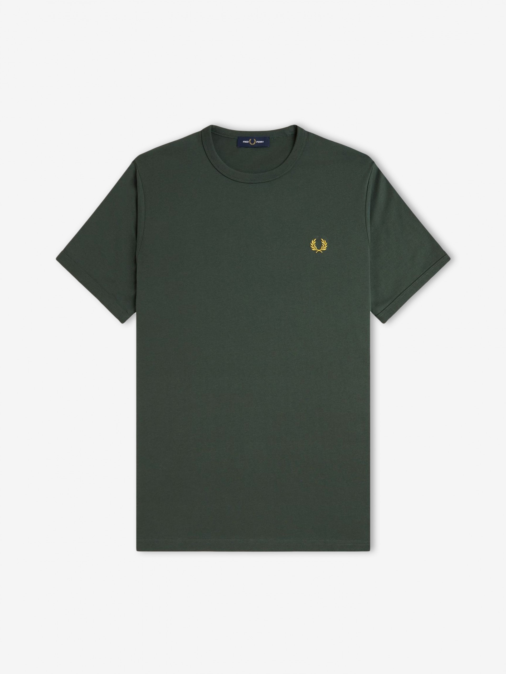 T-shirt Fred Perry Ringer Verde