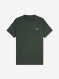 T-shirt Fred Perry Ringer Verde