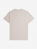 Fred Perry Crew Neck Beige T-shirt