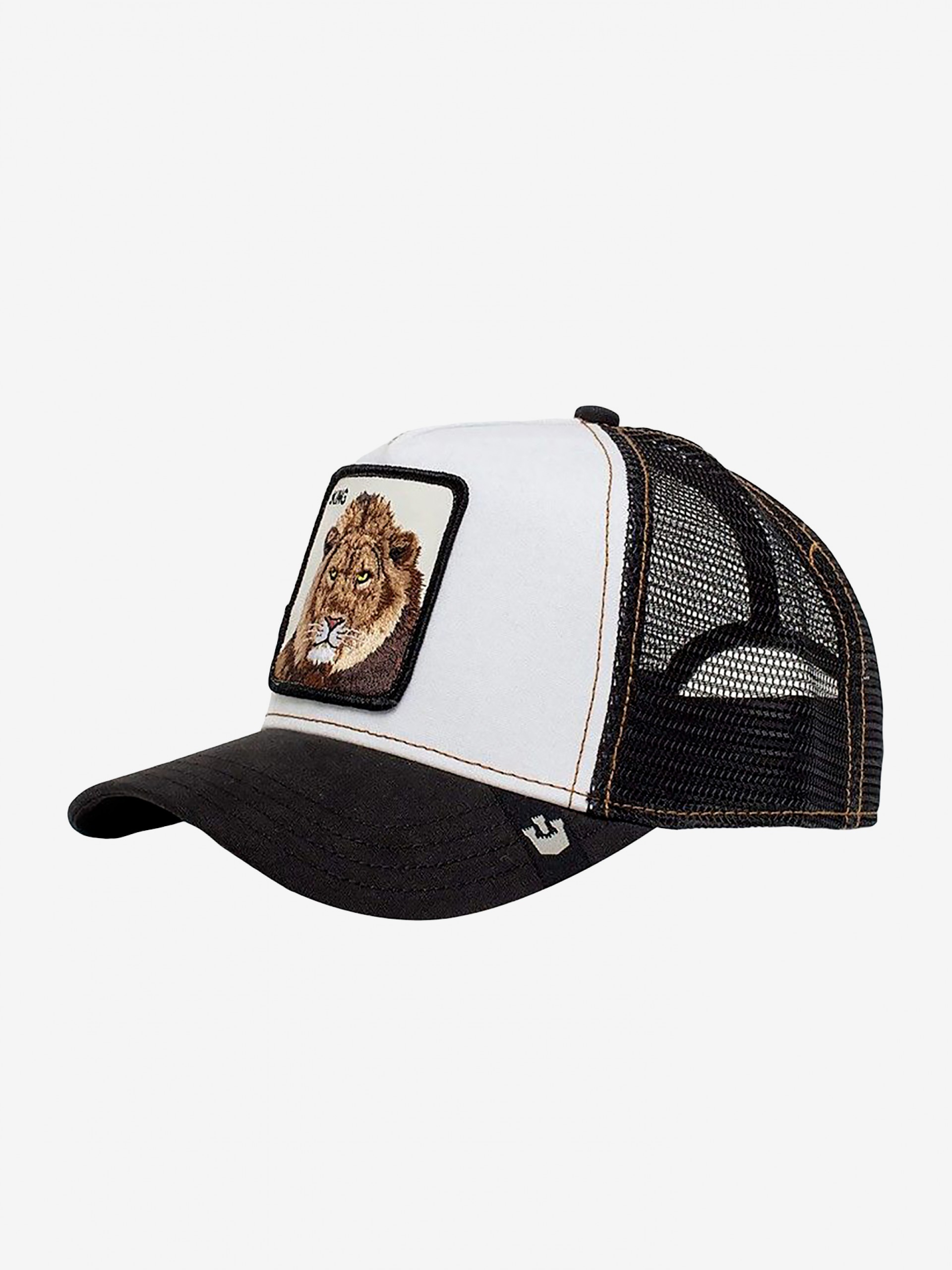 Goorin Bros The King Lion Black and White Cap