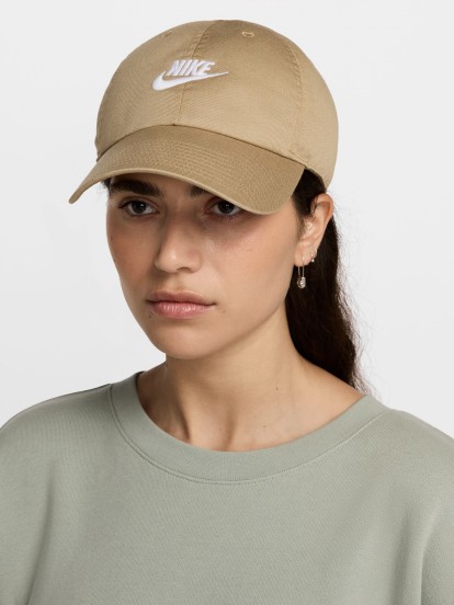 Bon Nike Club Bege Com Efeito Lavado