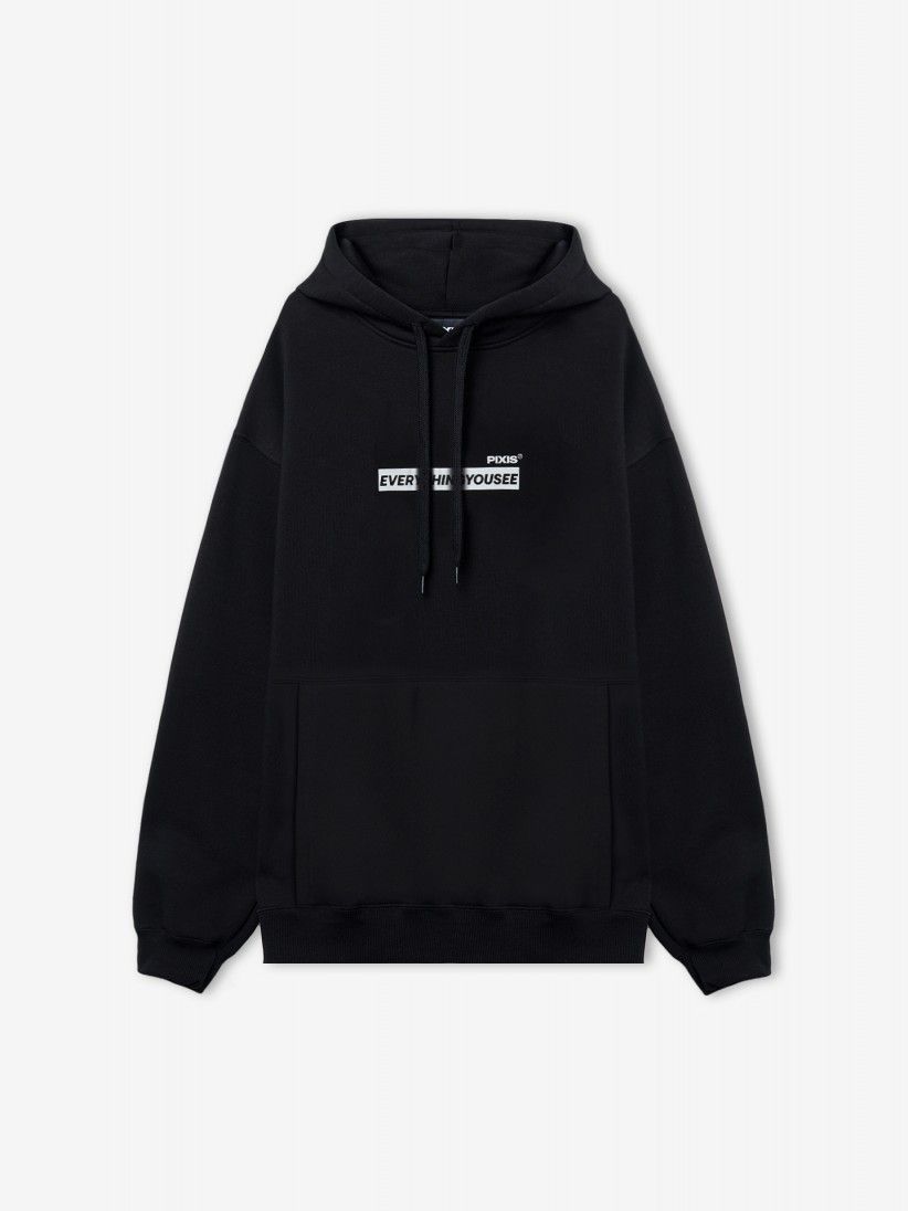 Pixis The Alpha Black Hoodie