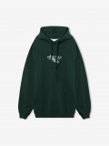 Camisola com Capuz Pixis The Design Verde