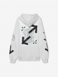 Pixis The Urban White Hoodie