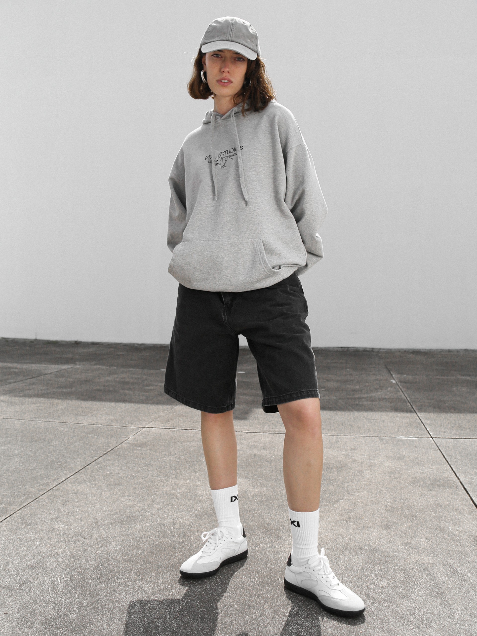 Pantalones Vaqueros Cortos Pixis Cannes Negros