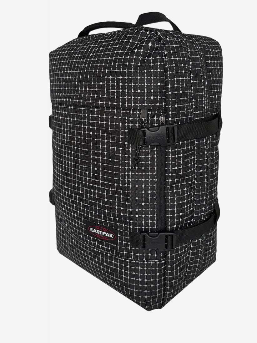 Mochila de Viagem Eastpak Travelpack Preta e Cinzenta