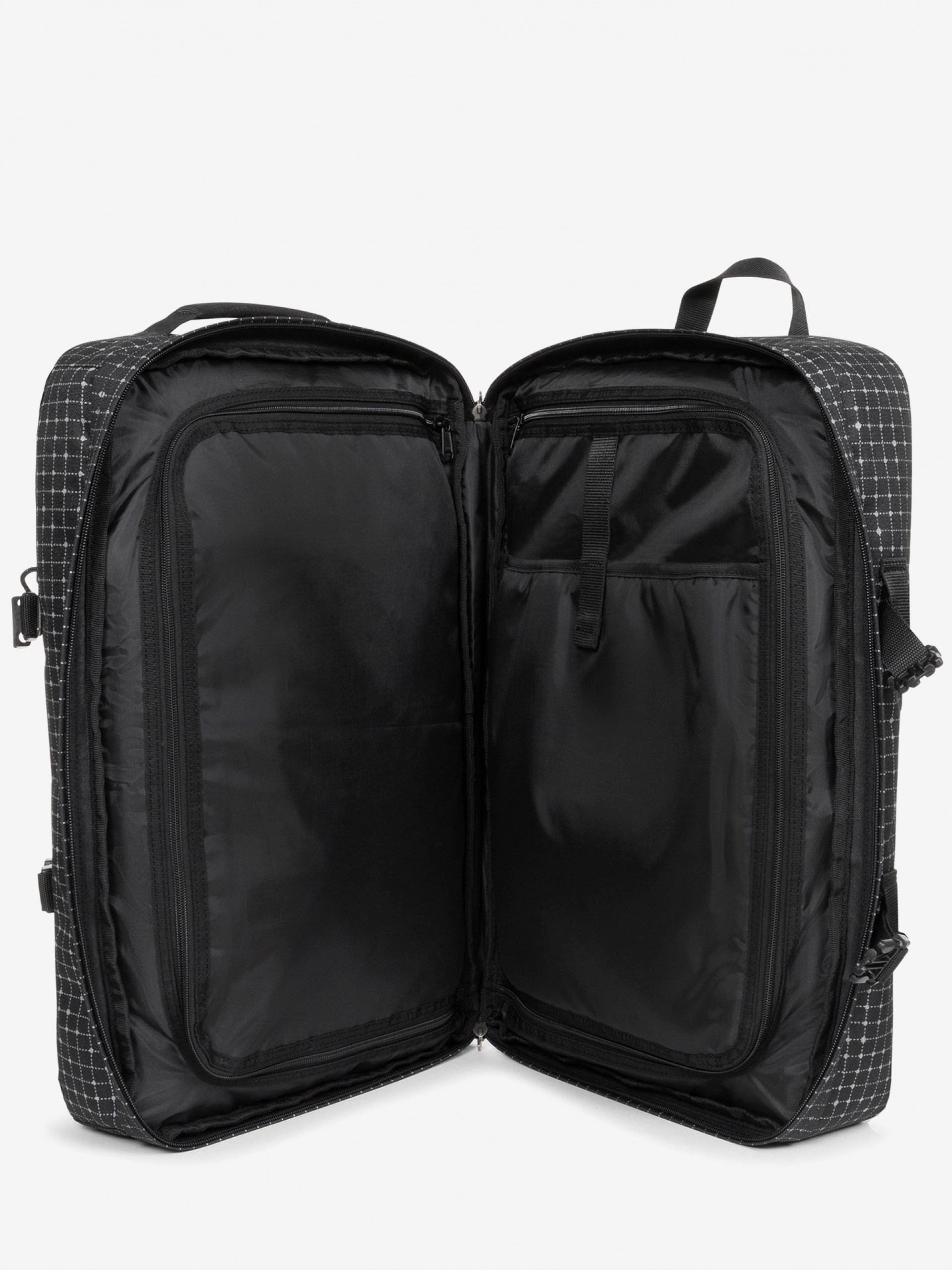 Eastpak Travelpack Black and Grey Travel Backpack