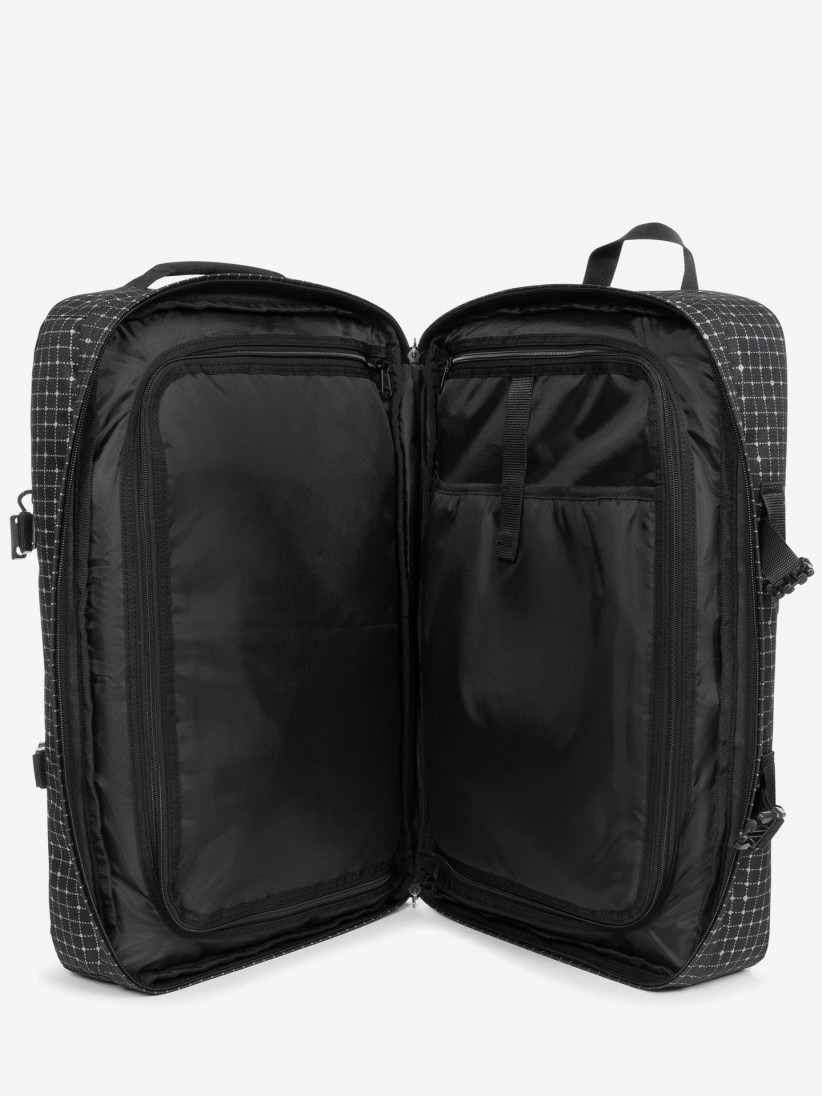 Mochila de Viagem Eastpak Travelpack Preta e Cinzenta
