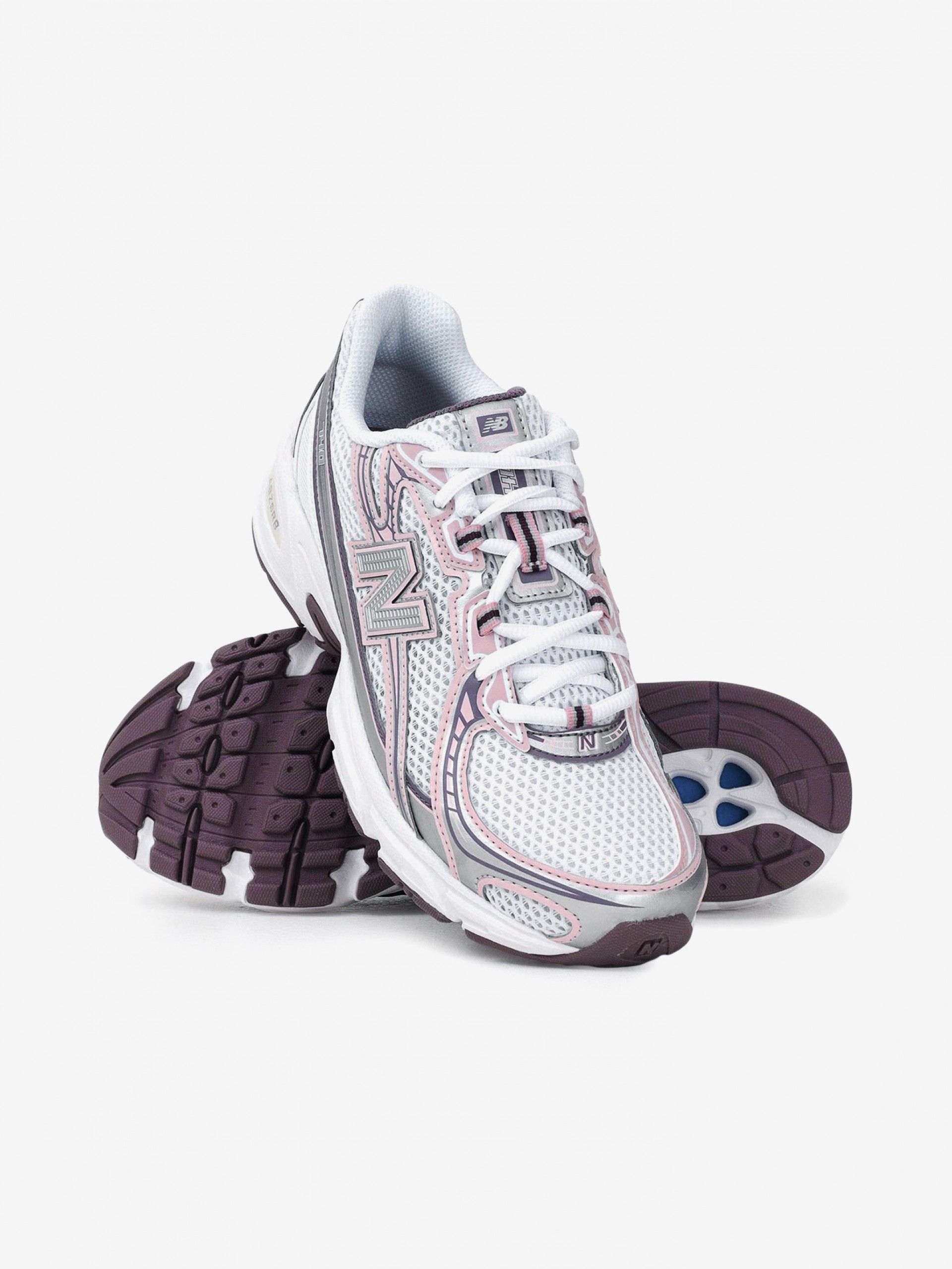 Zapatillas New Balance U740 V2 Blancas y Rosa