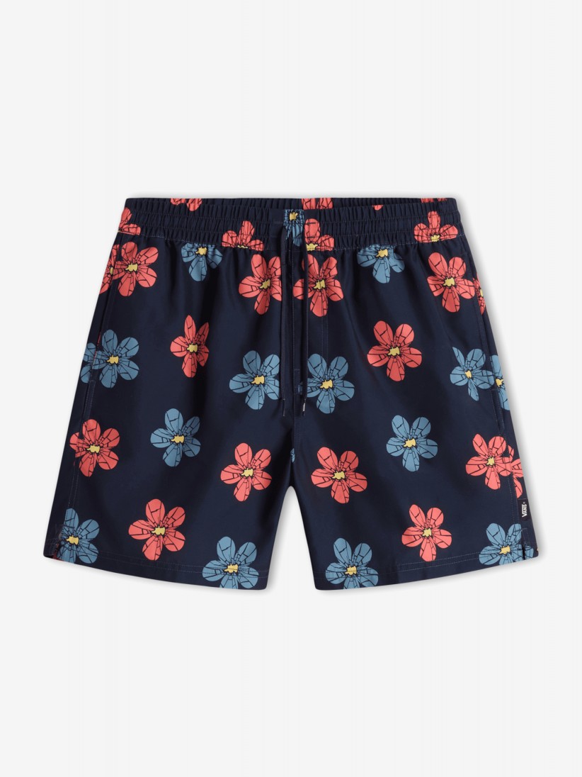 Vans Primary Print Blue Printed Swimming Shorts