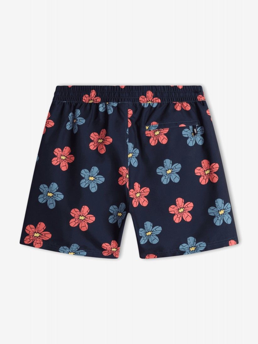 Vans Primary Print Blue Printed Swimming Shorts