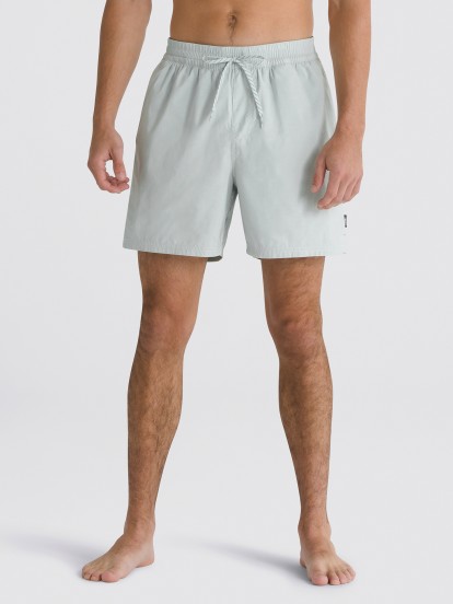 Vans Primary Solid Elastic Blue Swimming Shorts