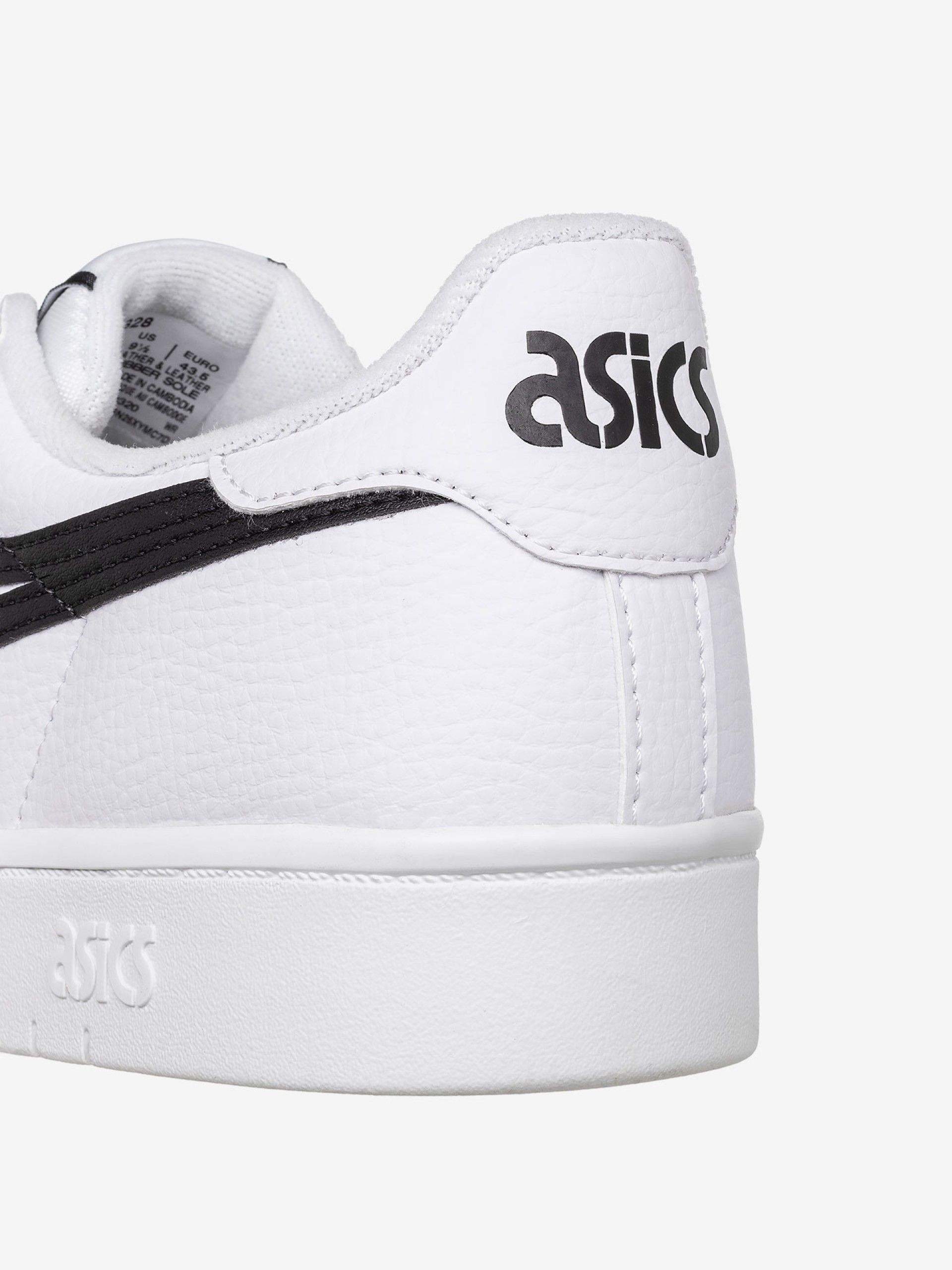 Asics Japan S White and Black Sneakers