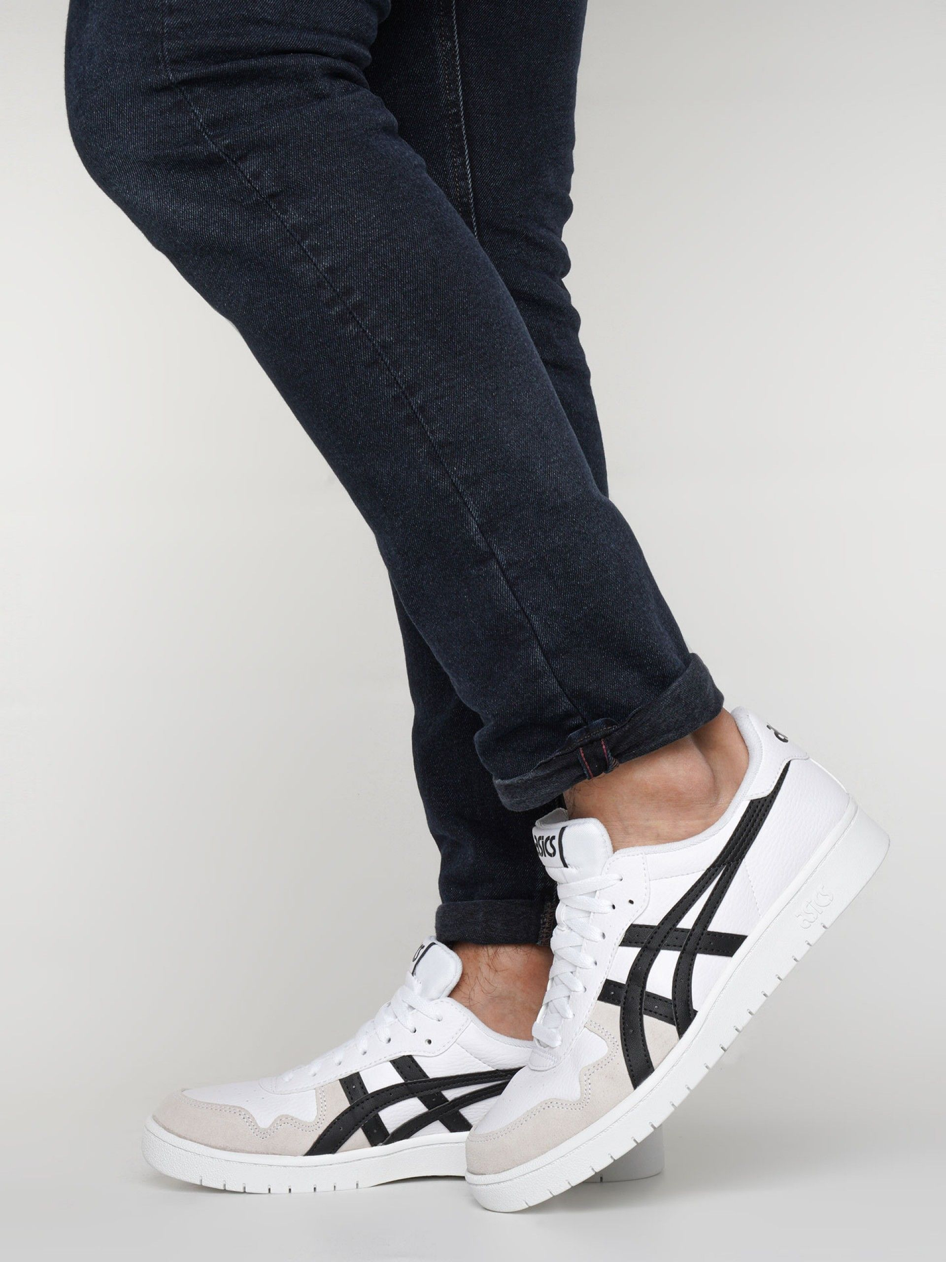 Asics Japan S White and Black Sneakers